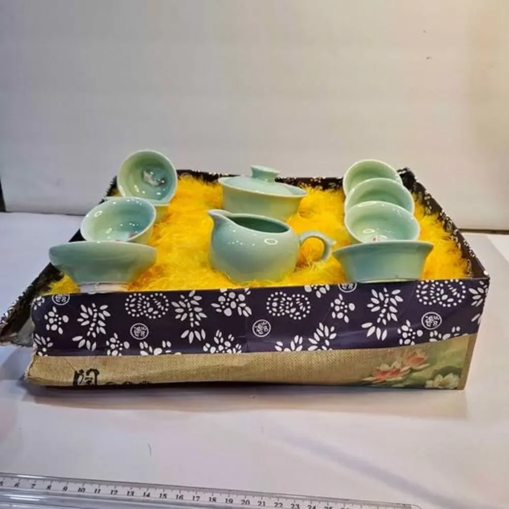 Celadon Ceramic Tea Set